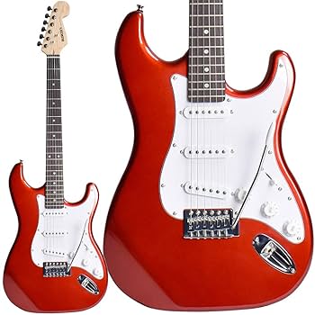 Amazon | BUSKER'S BST-STD CAR エレキギター ストラト